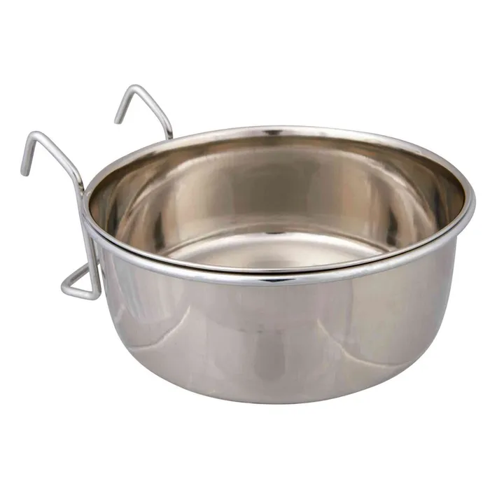 Główne zdjęcie produktu Nerezové závěsné krmítko 900ml/14cm TRIXIE