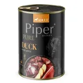 NEW PIPER PURE kachna s jablky, konzerva pro psy 400 g