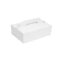 Następne zdjęcie produktu Pudełko na tort (PAP) z uchwytem 27 x 18 x 10 cm [50 szt]
