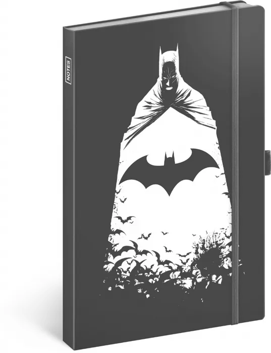 Główne zdjęcie produktu Notes Batman, linkovaný, 13 × 21 cm