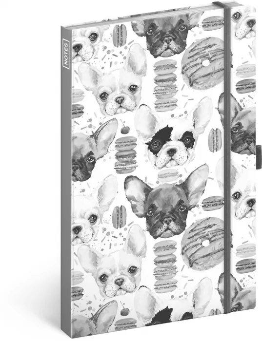 Główne zdjęcie produktu Notes Buldoci, linkovaný, 13 × 21 cm