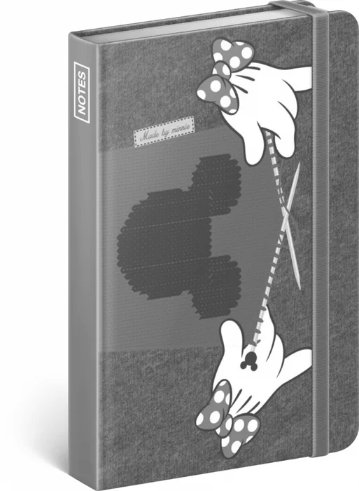 Główne zdjęcie produktu Notes Minnie, linkovaný, 11 × 16 cm