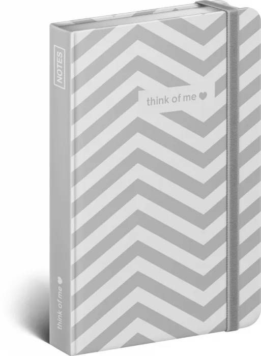 Główne zdjęcie produktu Notes Think of me, linkovaný, 11 × 16 cm