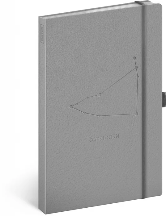 Główne zdjęcie produktu Notes Zvěrokruh Kozoroh, linkovaný, 13 × 21 cm