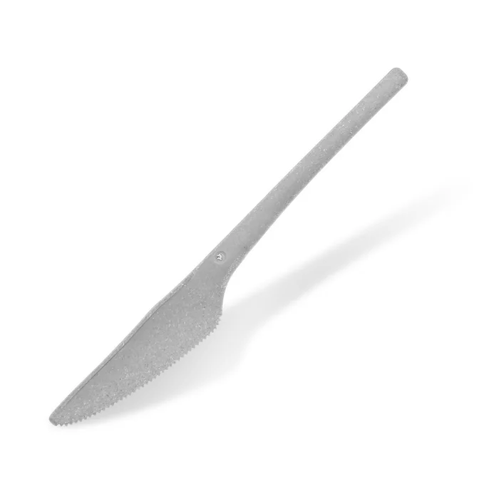 Główne zdjęcie produktu Nůž (bio-kompozit) přírodní hnědý 17cm [50 ks]