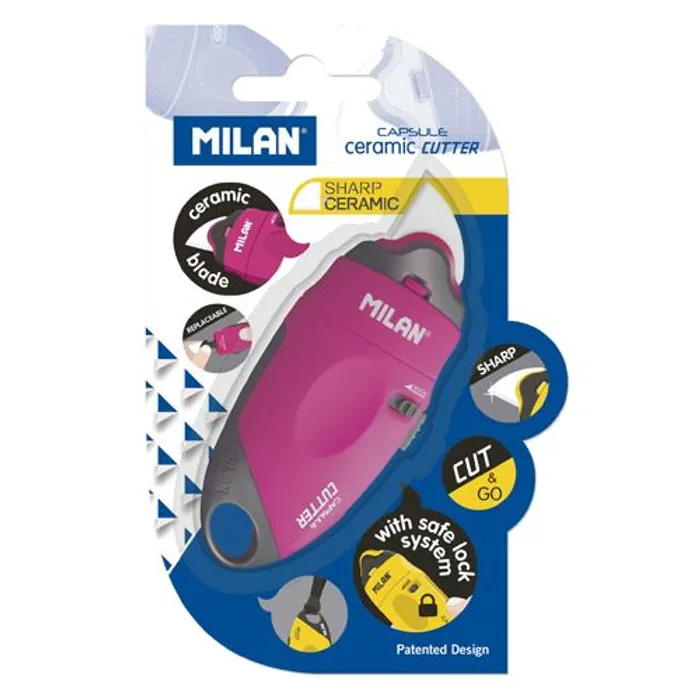 Główne zdjęcie produktu Nůž ořezávací MILAN Capsule keramická čepel