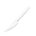 Następne zdjęcie produktu Nóż (PP) wielokrotnego użytku biały 18,5cm [50 szt]