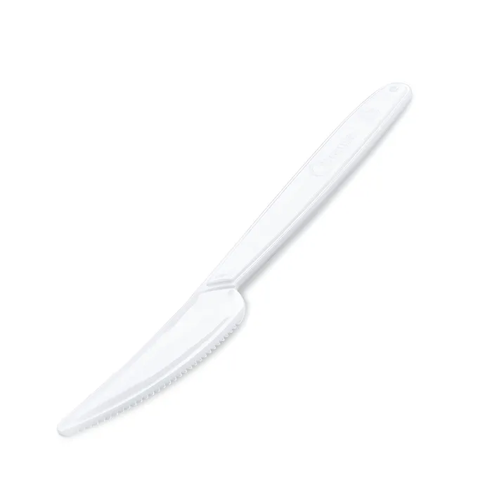 Główne zdjęcie produktu Nůž (PP) znovu použitelný bílý 18,5cm [50 ks]