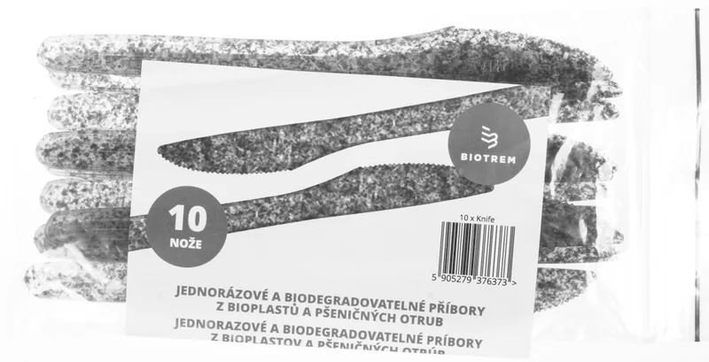 Główne zdjęcie produktu Nůž z pšeničných otrub BIO [10 ks]
