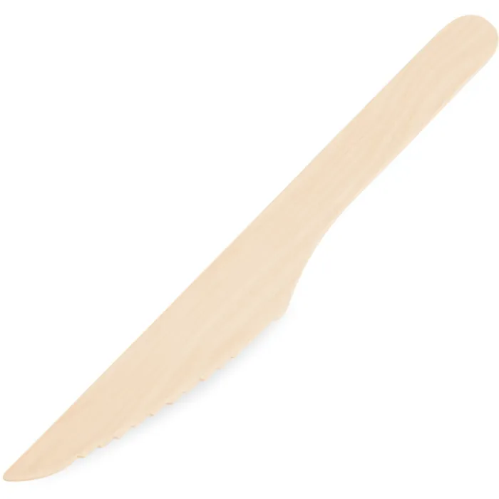 Główne zdjęcie produktu Nůž ze dřeva 16 cm [100 ks]