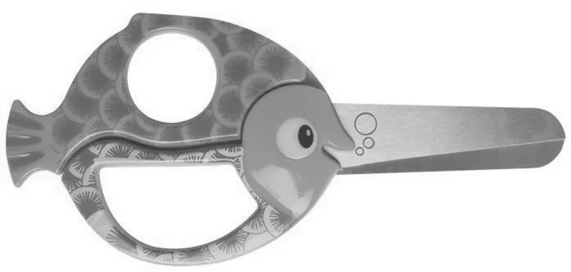 Główne zdjęcie produktu Nůžky dětské, ryba, 13 cm, FISKARS 1003746