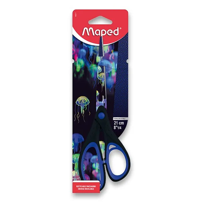 Główne zdjęcie produktu Nůžky Maped Deepsea Paradise 21 cm