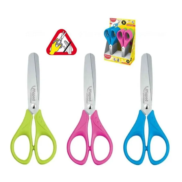 Główne zdjęcie produktu Nůžky maped Essentials 13 cm, levák, mix barev