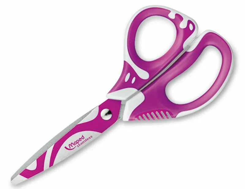 Główne zdjęcie produktu Nůžky MAPED Zenoa Fit, 13 cm, mix barev