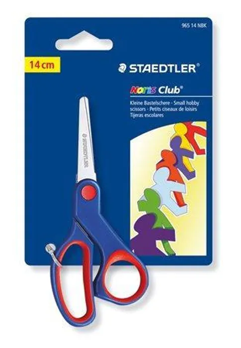 Główne zdjęcie produktu Nůžky "Noris Club", modré, dětské, 14 cm, STAEDTLER