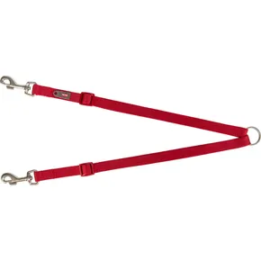 Widelec nylonowy - paski z karabińczykami 40-70 cm/15 mm, - czerwony
