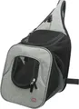 Plecak nylonowy SAVINA kangur 30x26x33cm czarno-szary (max. 10kg)