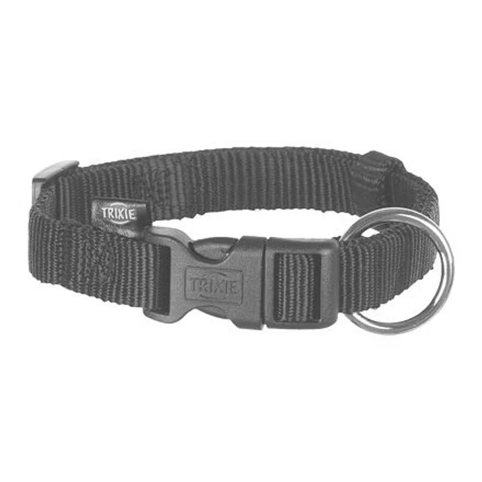 Główne zdjęcie produktu Nylonový obojek CLASSIC - černá S-M:30-45cm/15mm