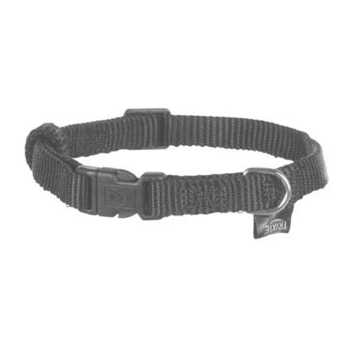 Główne zdjęcie produktu Nylonový obojek CLASSIC - černá XS-S:22-35cm/10mm
