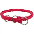 Następne zdjęcie produktu Okrągła obroża nylonowa CAVO - czerwona L-XL: 52-60cm/18mm