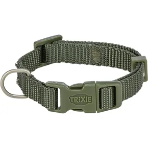 Nylonowy obroża PREMIUM, oliwkowo-zielonaXXS-XS: 15-25 cm / 10 mm