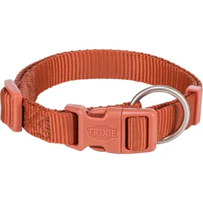 Nylonowy obroż PREMIUM, rdzawy S-M: 30-45 cm / 15 mm