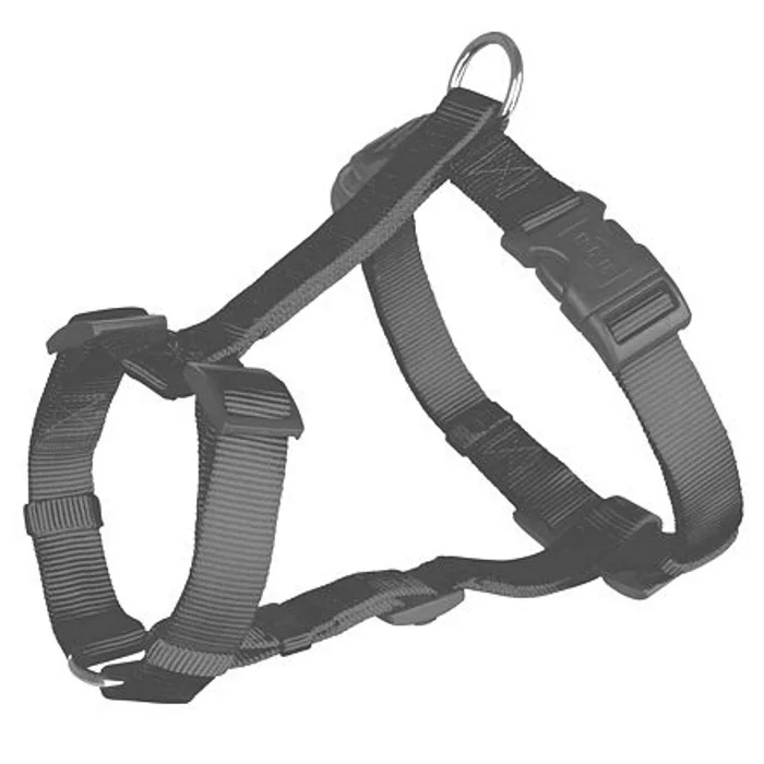 Główne zdjęcie produktu Nylonový postroj CLASSIC - černá L-XL:hruď:75-100cm/25mm