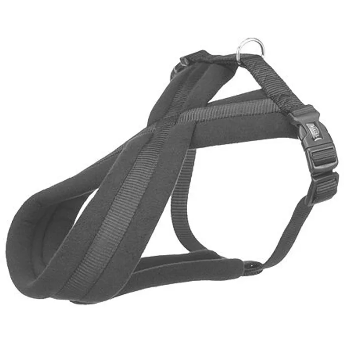 Główne zdjęcie produktu Nylonový postroj PREMIUM podšitý - černá XXS-XS:hruď:26-38cm/10mm