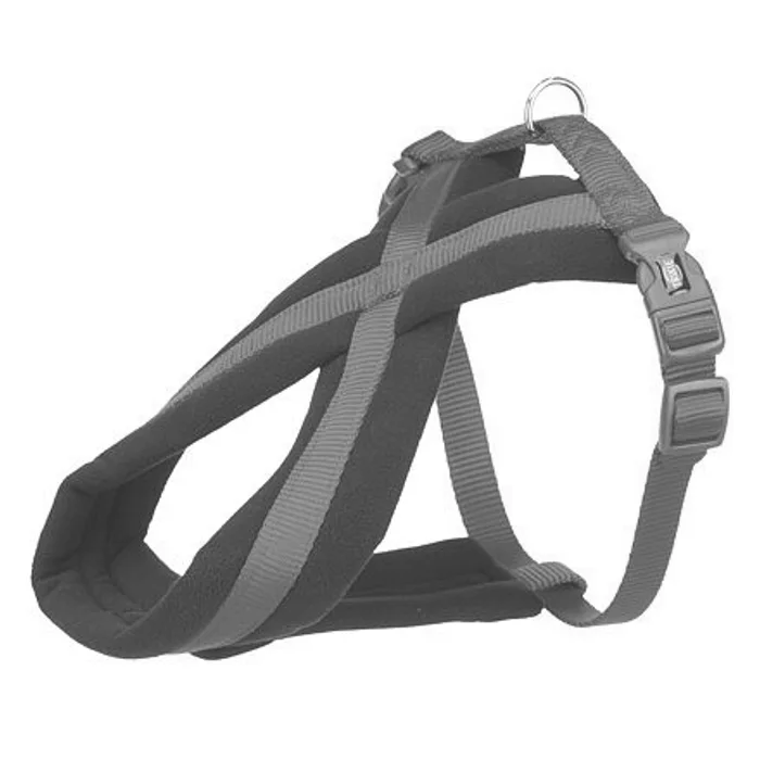 Główne zdjęcie produktu Nylonový postroj PREMIUM podšitý - červená XXS-XS:hruď:26-38cm/10mm
