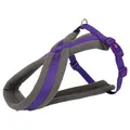Następne zdjęcie produktu Szelki nylonowe z podszewką PREMIUM - fioletowe L-XL: obwód klatki piersiowej: 70-110cm/25mm