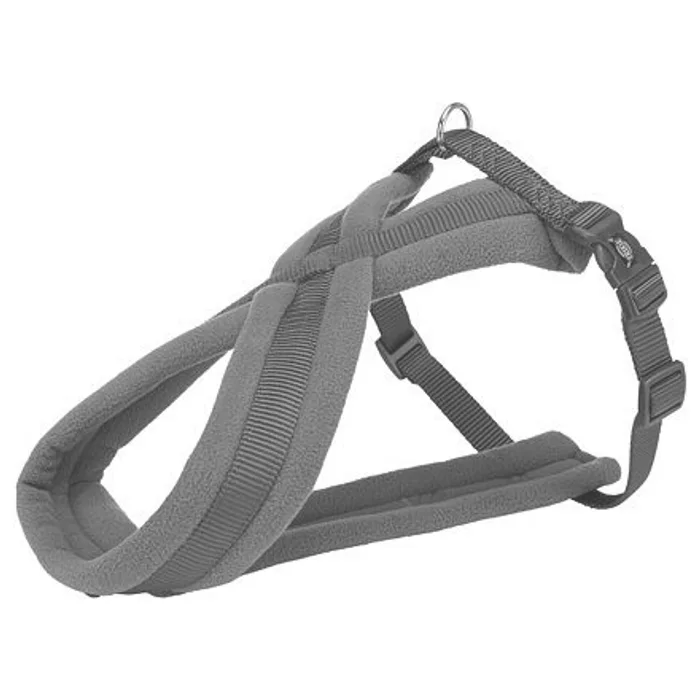 Główne zdjęcie produktu Nylonový postroj PREMIUM podšitý - fialový M-L:hruď:50-90cm/25mm