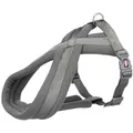 Następne zdjęcie produktu Szelki nylonowe z wyściółką PREMIUM - grafitowe XS-S: obwód klatki piersiowej: 30-55cm/15mm