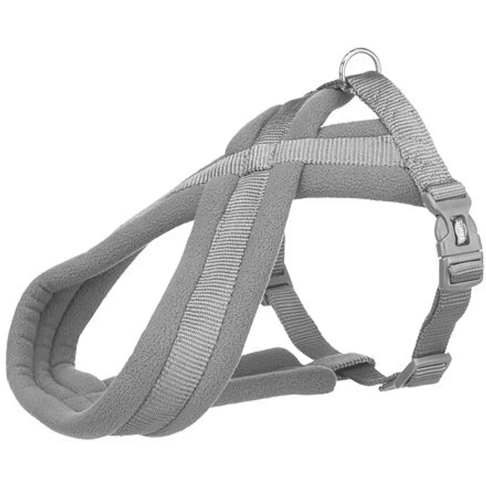 Główne zdjęcie produktu Nylonový postroj PREMIUM podšitý - grafit XXS-XS:hruď:26-38cm/10mm