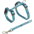 Nylonowe szelki dla kociąt - motyw 21-34cm/8mm TRIXIE