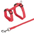 Następne zdjęcie produktu Odblaskowe szelki nylonowe dla kociąt, nylonowe 18-35cm/10mm1,3m