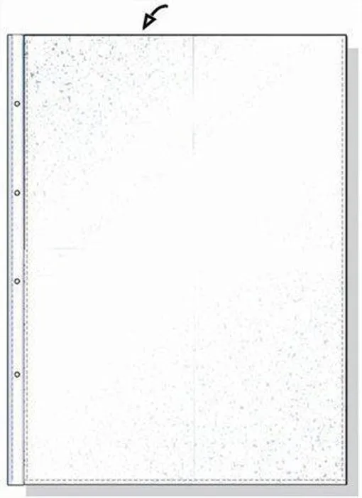 Główne zdjęcie produktu Obal, matný, A3, 80 micron, na výšku, REXEL [100 ks]