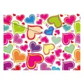 Opakowanie PP z zatrzaskiem A4, Love Hearts
