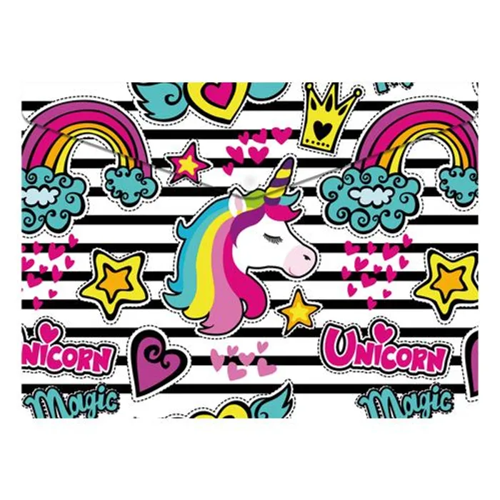 Główne zdjęcie produktu Obal PP s patentkou A4, Magic Unicorn