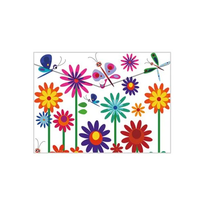 Główne zdjęcie produktu Obal PP s patentkou A5, Spring Flowers