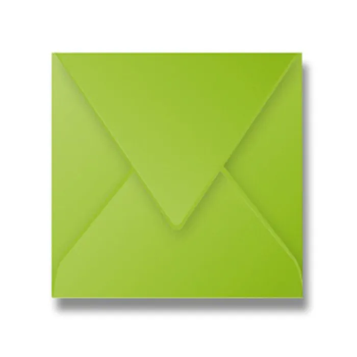 Główne zdjęcie produktu Obálka Clairefontaine, 165 x 165 mm, zelená, 20 ks
