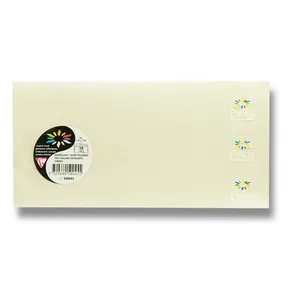 Koperta Clairefontaine perłowo perłowo biała, DL [20 szt.]