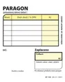 Następne zdjęcie produktu Obchodní paragon, samopropisovací, 7,5 x 9,5 cm 1100