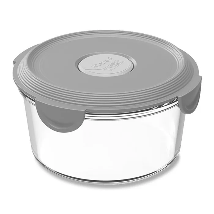 Główne zdjęcie produktu Obědový skleněný box Maped Picnik Concept Adults šedý, objem 0,8 l