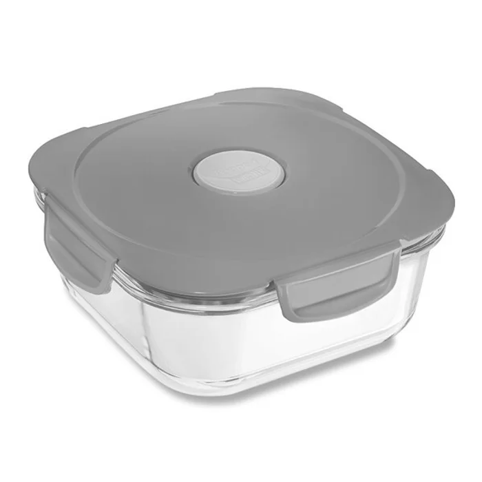 Główne zdjęcie produktu Obědový skleněný box Maped Picnik Concept Adults šedý, objem 1,2 l