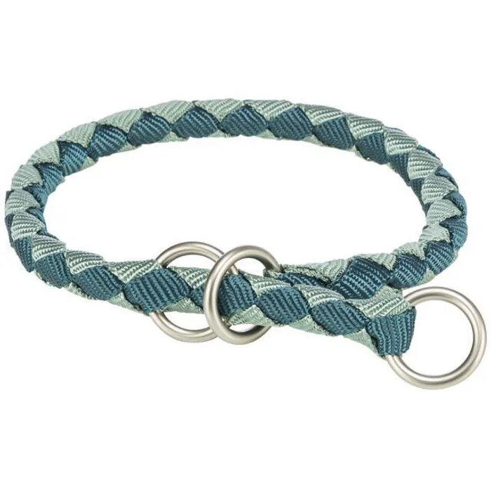 Główne zdjęcie produktu Obojek CAVO kulatý polostahovací, petrolejová/šalvějová S: 30-36cm/ o12mm