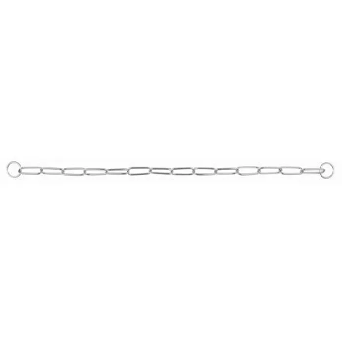 Główne zdjęcie produktu Obojek jednořadý velká oka z nerezavějící oceli L-XL:63cm/4mm