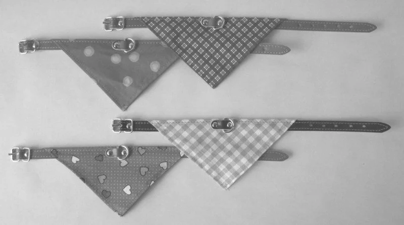 Główne zdjęcie produktu Obojek podšitý + šátek 65x2,5cm - DOPRODEJ