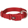 Następne zdjęcie produktu Obroża PREMIUM - czerwona S-M: 30-45cm/15mm