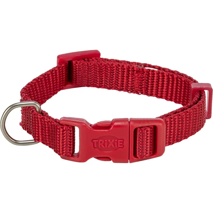 Główne zdjęcie produktu Obojek PREMIUM - červený S:25-40cm/15mm