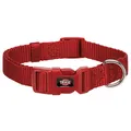 Następne zdjęcie produktu Obroża PREMIUM - czerwona S: 25-40cm/15mm